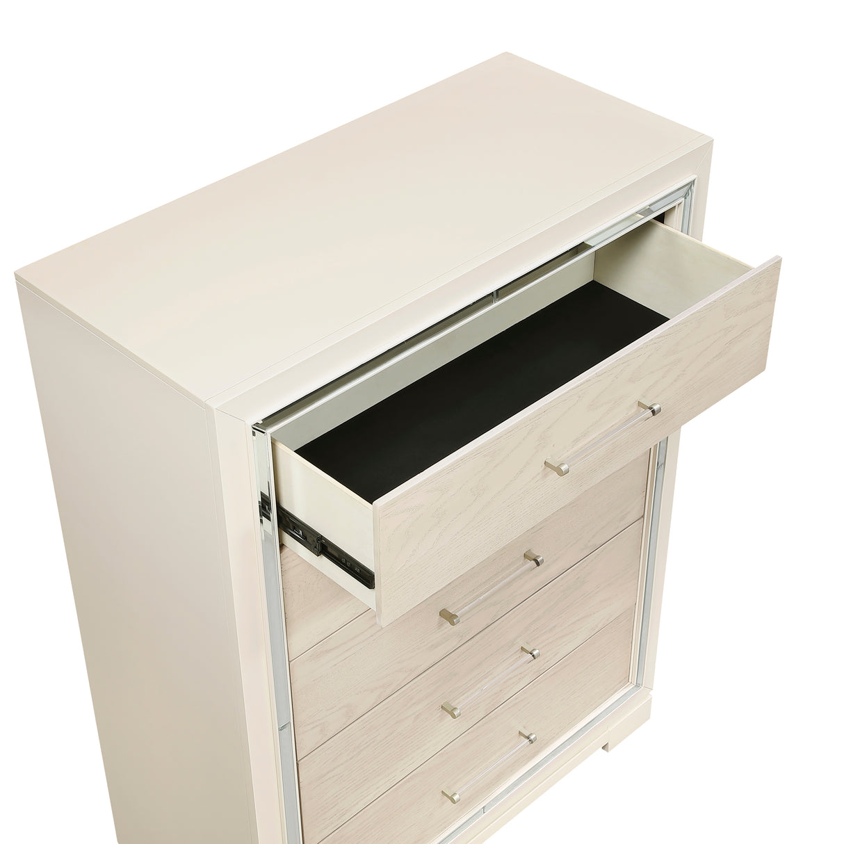 Alabaster Light Gray/Cream Bedroom Set from Homelegance - Luna Furniture