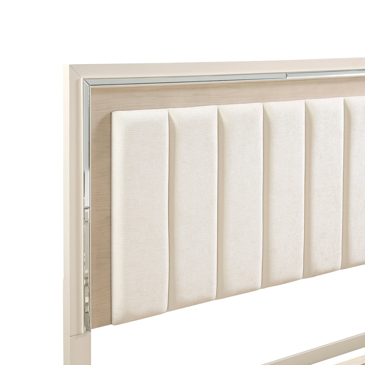Alabaster Light Gray/Cream Bedroom Set from Homelegance - Luna Furniture