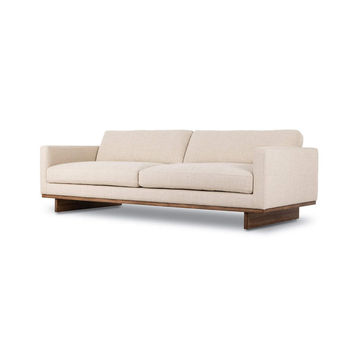 Everly 96" Sofa in Irving Taupe from Four Hands - Luna Furniture