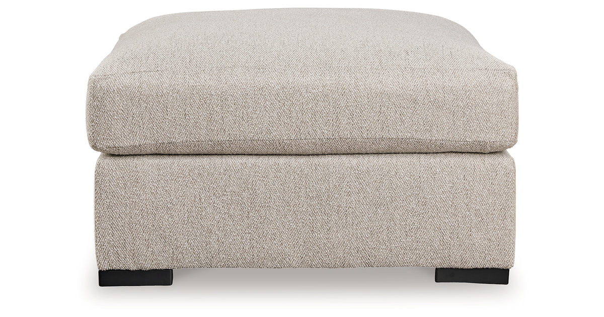Ballyton Sand Oversized Accent Ottoman from Ashley Furniture - Luna Furniture