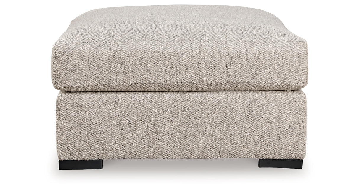 Ballyton Sand 4-Piece Sectional with Ottoman from Ashley Furniture - Luna Furniture