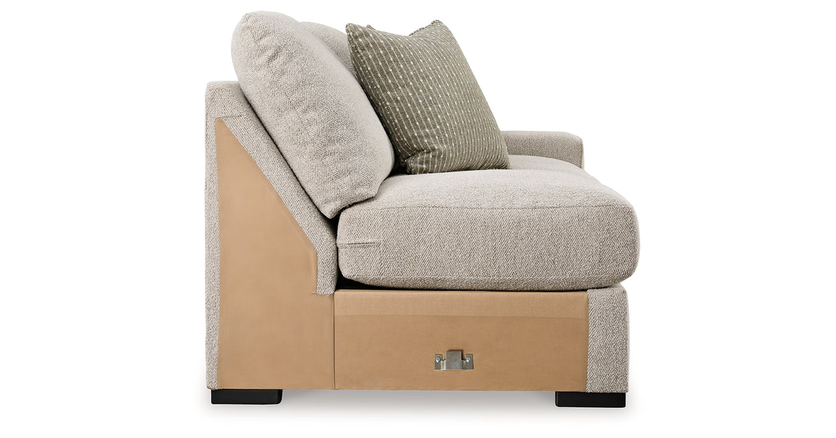 Ballyton Sand Right-Arm Facing Loveseat from Ashley Furniture - Luna Furniture