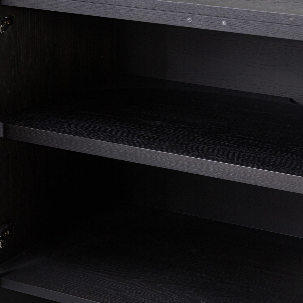 Swell Sideboard in Dry Black Oak Veneer from Four Hands - Luna Furniture