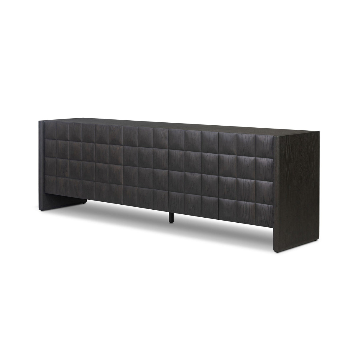 Swell Sideboard in Dry Black Oak Veneer from Four Hands - Luna Furniture