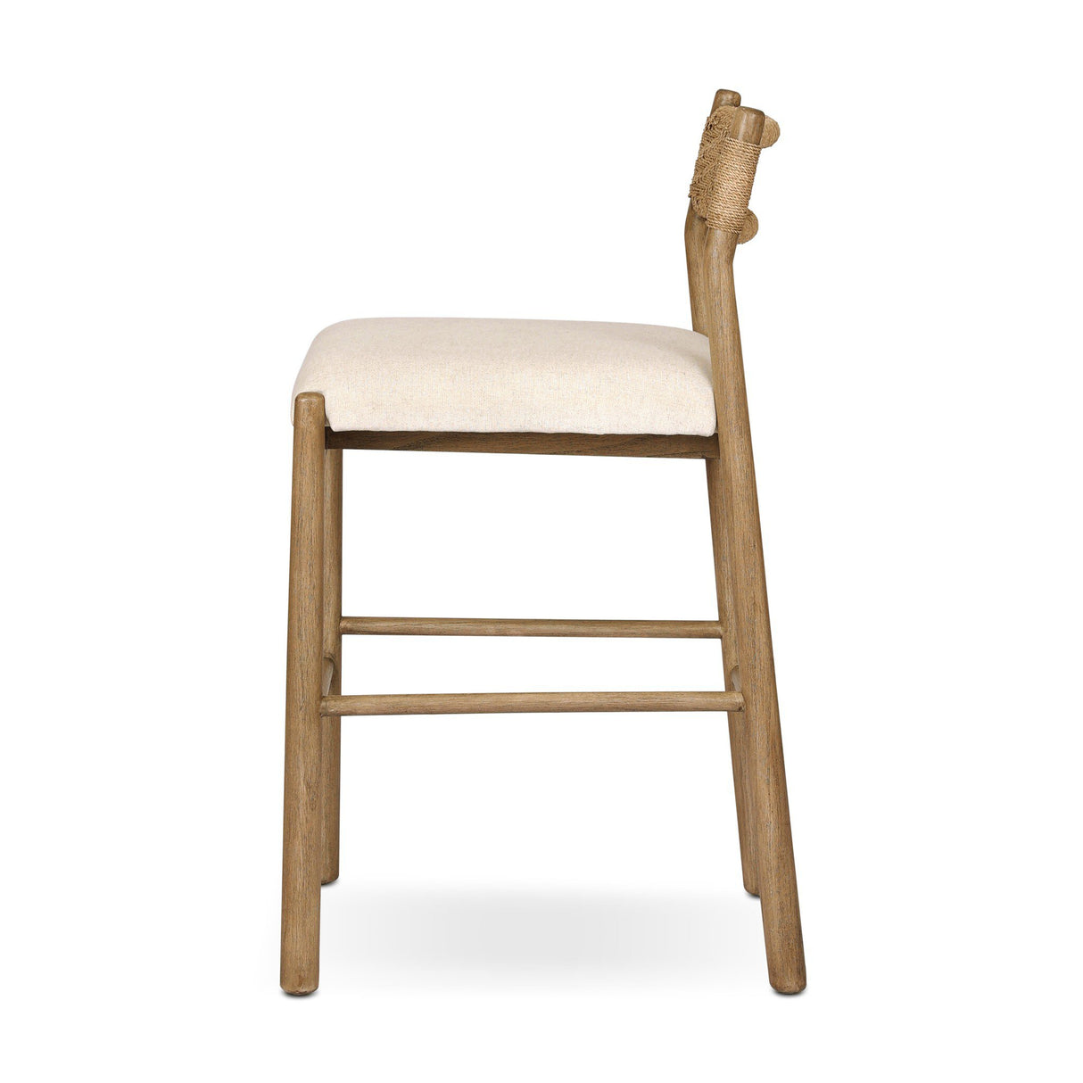 Raynor Bar + Counter Stool in Lynchart Sand from Four Hands - Luna Furniture