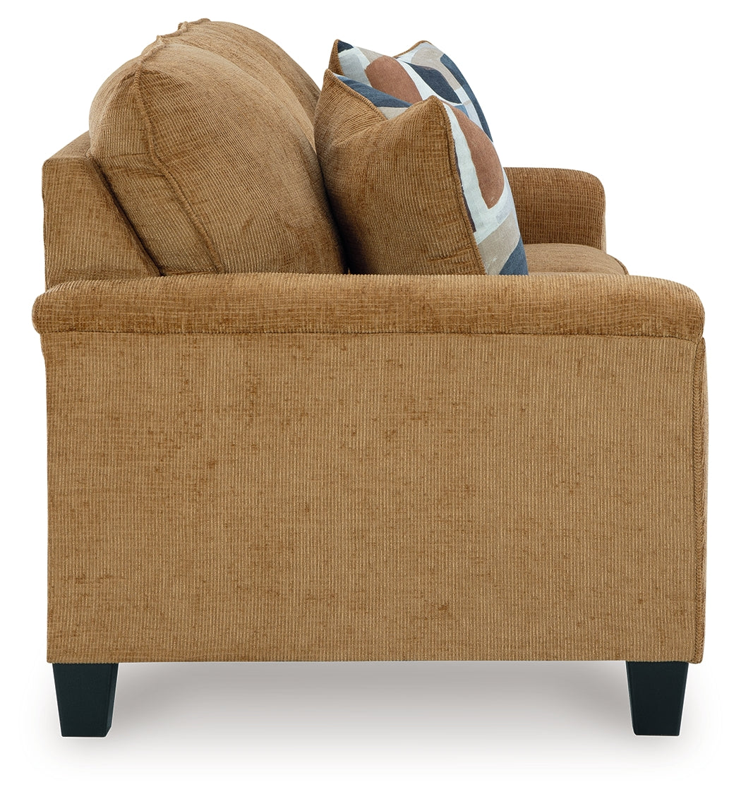 Erinslane Honey Sofa and Loveseat from Ashley - Luna Furniture