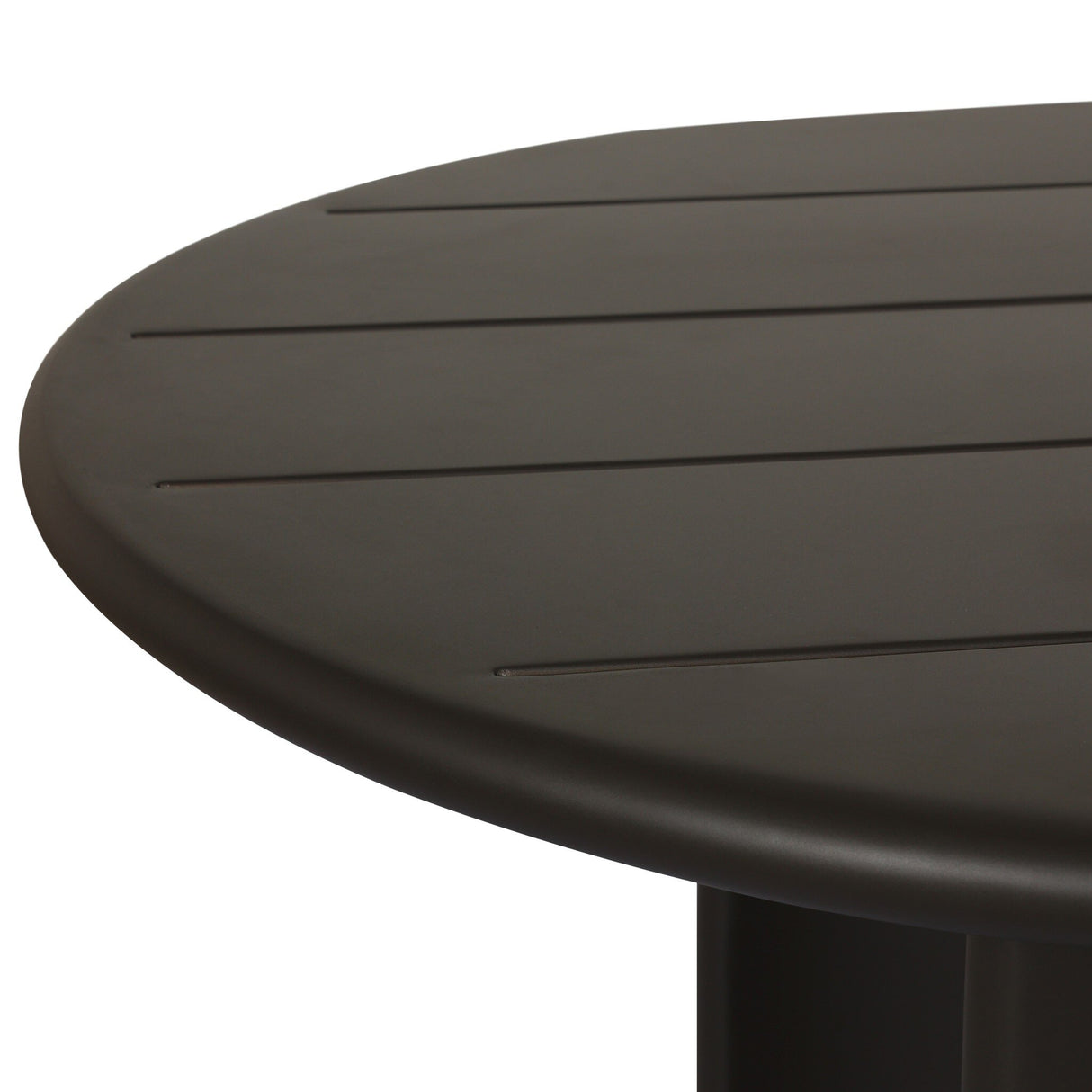 Paden Outdoor Metal Dining Table-94" in Bronze from Four Hands - Luna Furniture