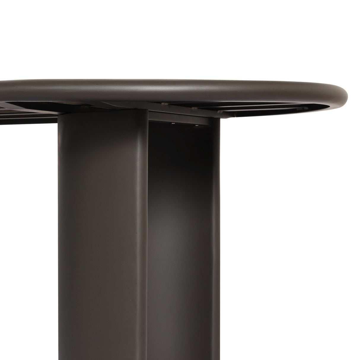 Paden Outdoor Metal Dining Table-94" in Bronze from Four Hands - Luna Furniture