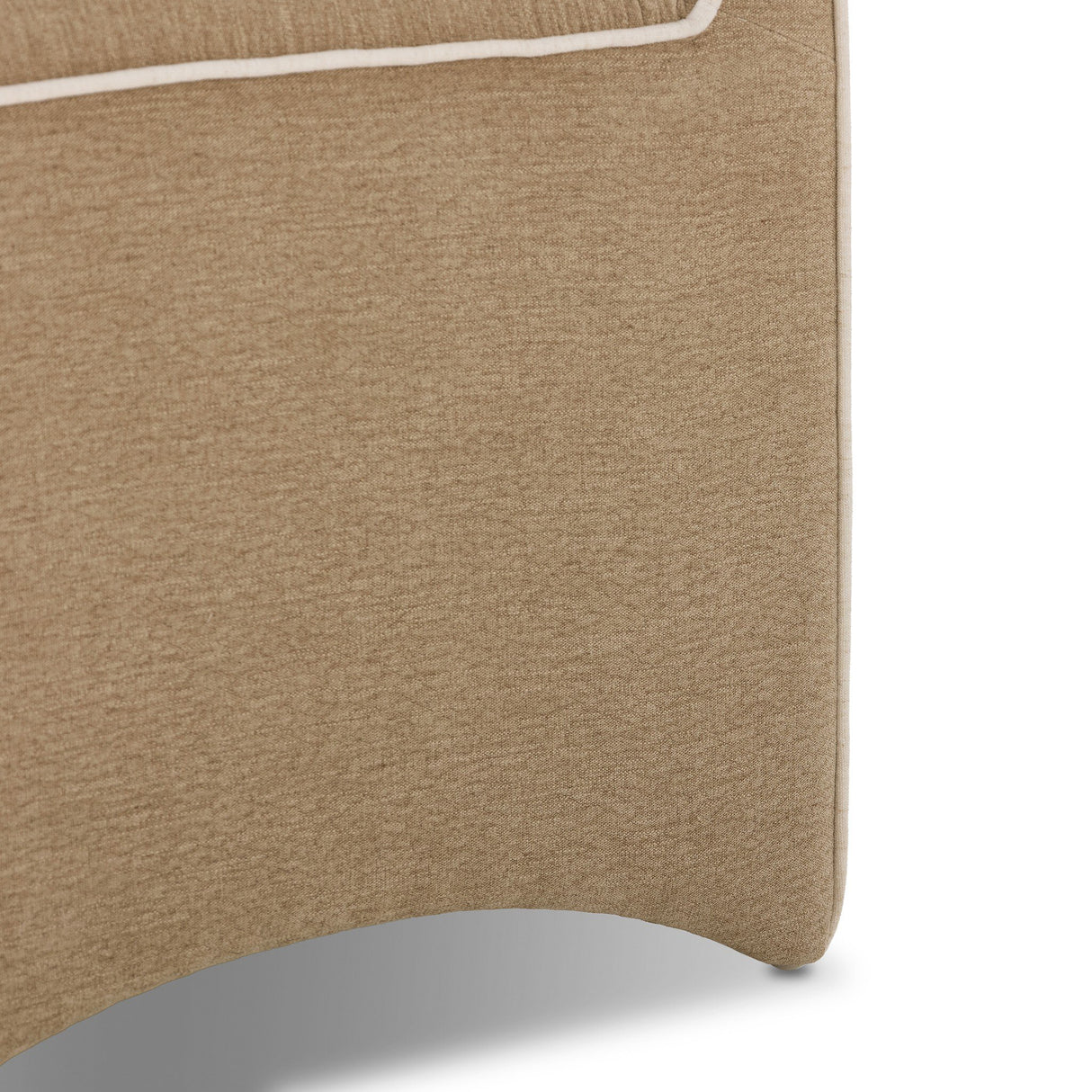 Allonia Accent Stool in Laughlin Natural from Four Hands - Luna Furniture