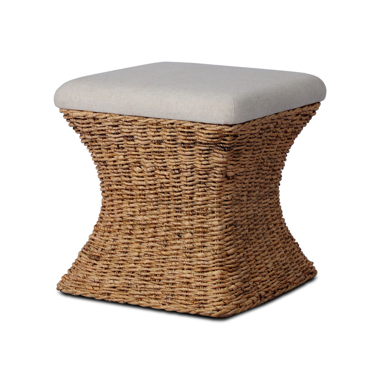 Raiko Accent Stool in Lynchart Sand from Four Hands - Luna Furniture