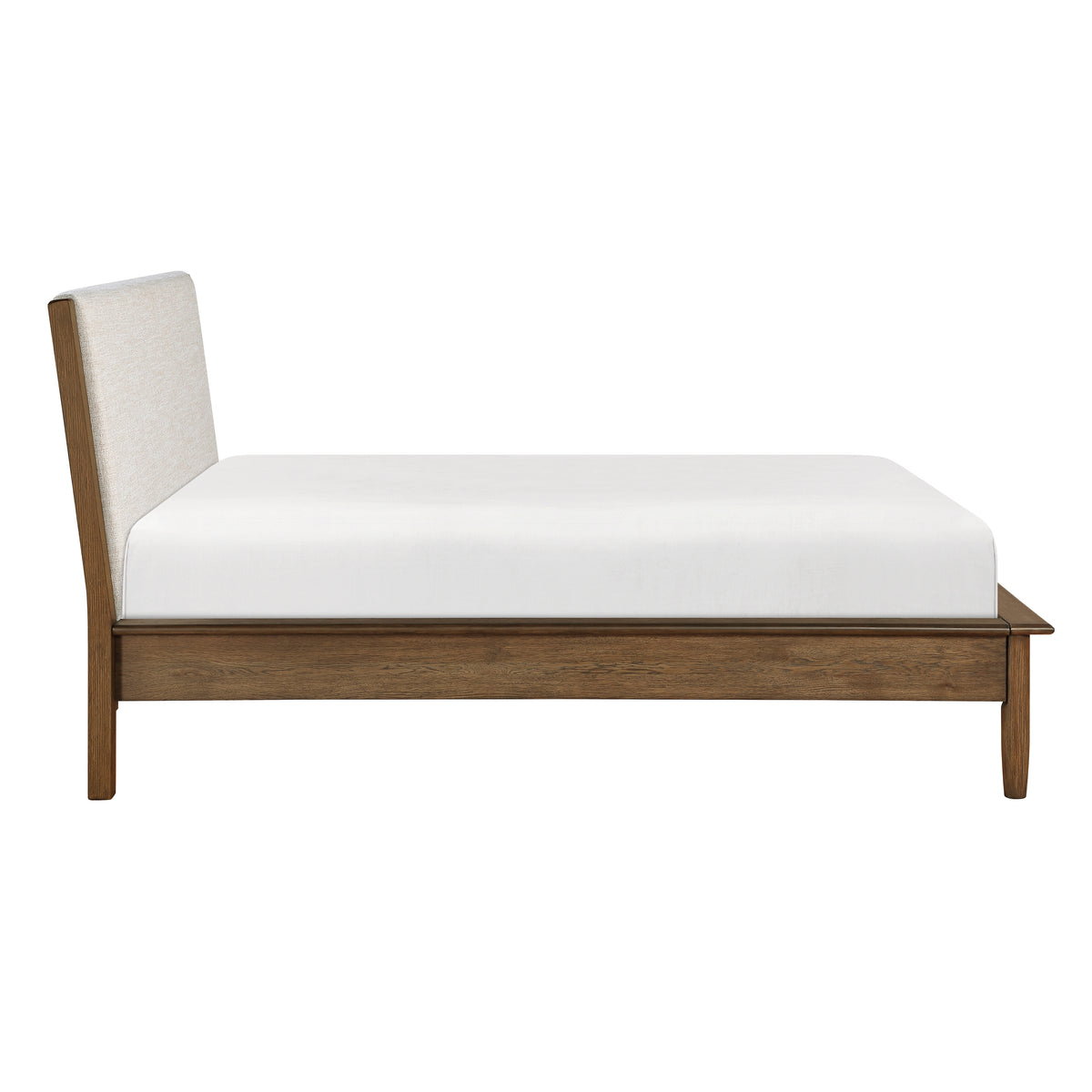 Marlow Brown/Oatmeal 4-Piece Queen Platform Bedroom Set from Homelegance - Luna Furniture