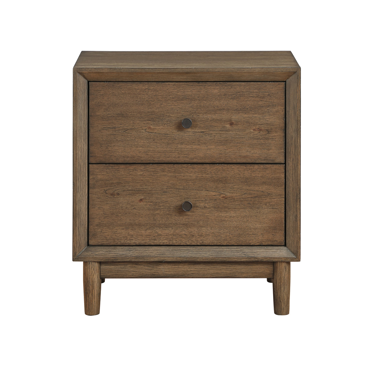Marlow Brown/Oatmeal 4-Piece Queen Platform Bedroom Set from Homelegance - Luna Furniture