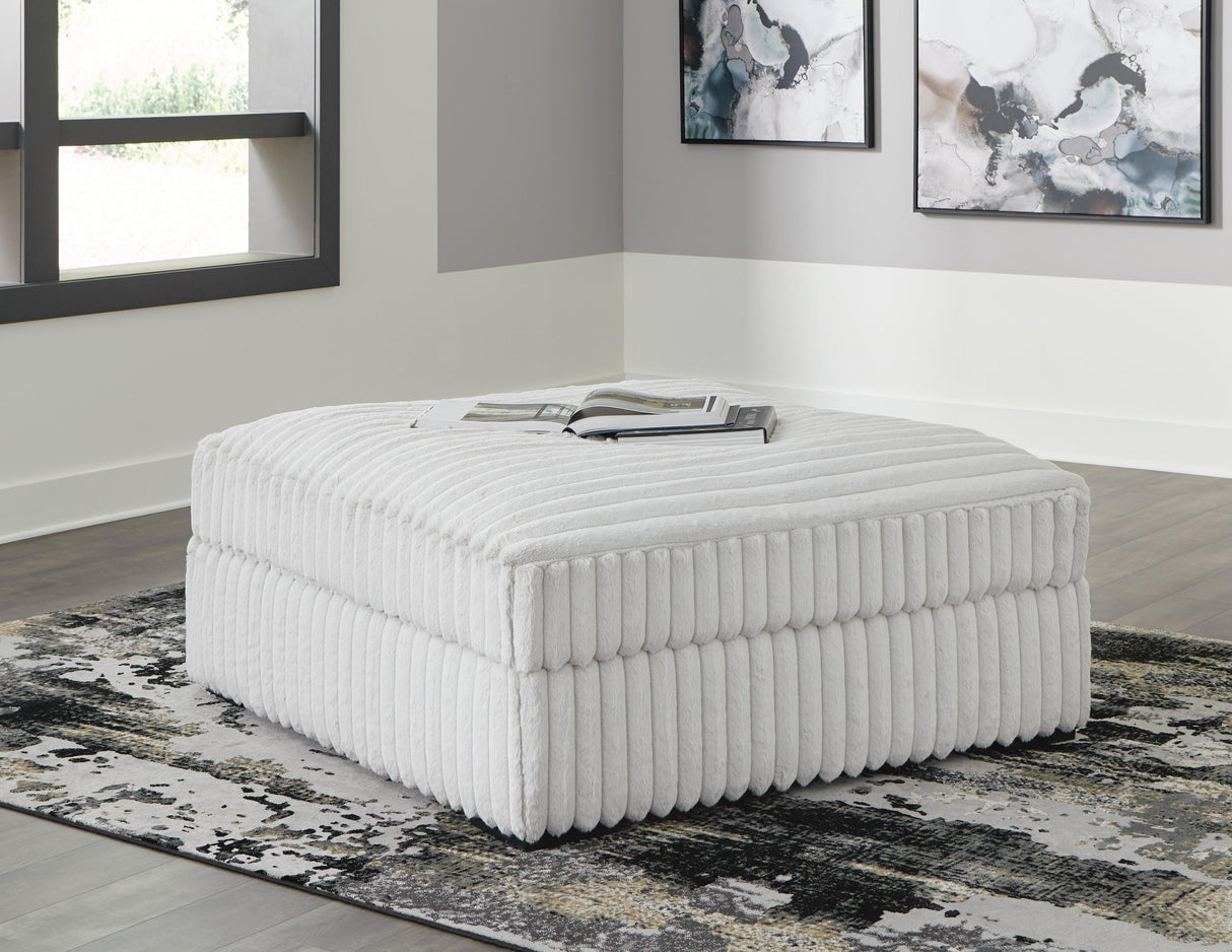 Stupendous Alloy 4-Piece Sectional, Oversized Chaise and Ottoman from Ashley Furniture - Luna Furniture