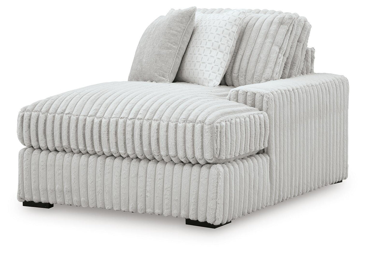 Stupendous Alloy Right-Arm Facing Corner Chaise from Ashley Furniture - Luna Furniture
