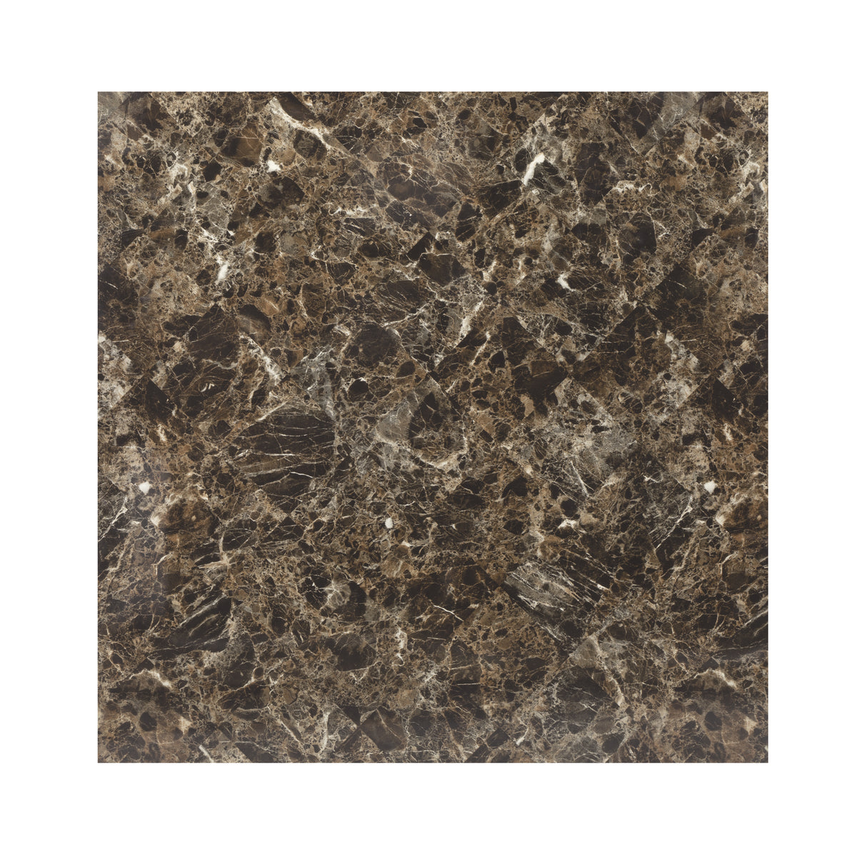 Tempe Brown/Black Marble-Top 5-Piece Counter Height Set from Homelegance - Luna Furniture