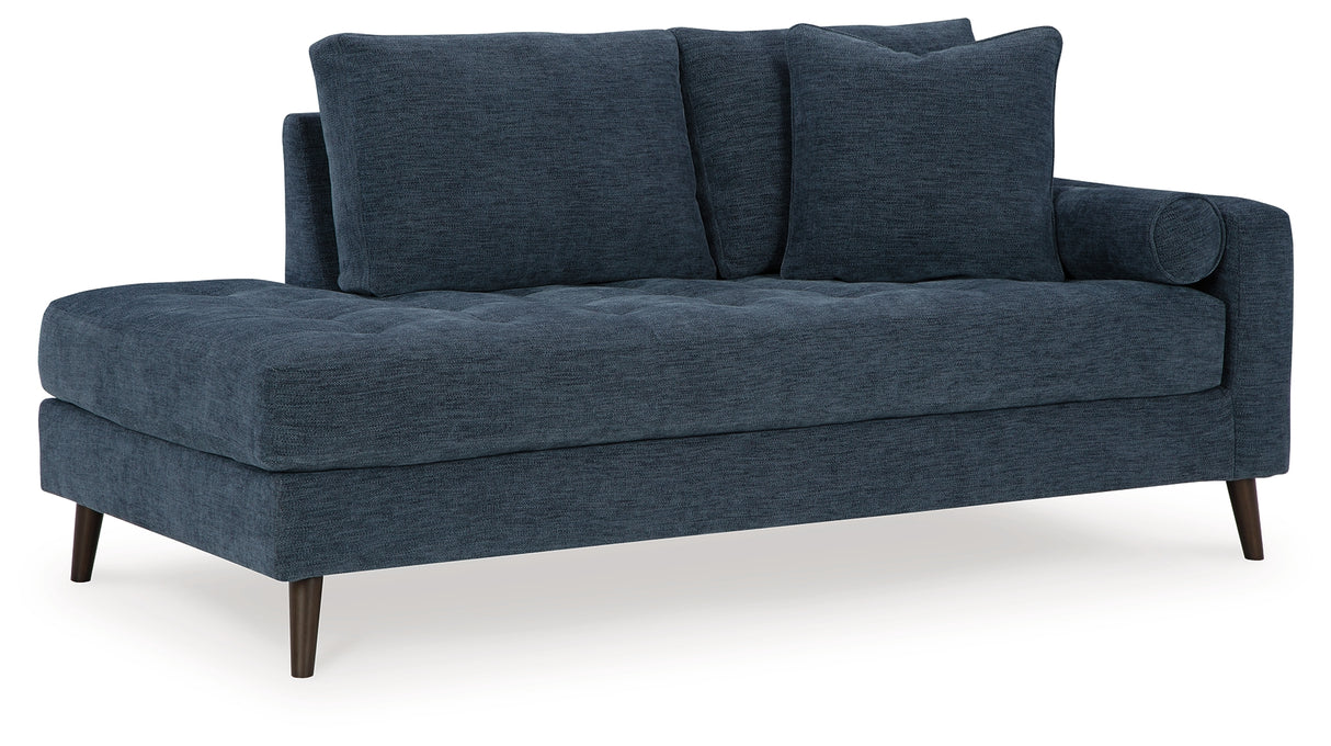 Bixler Navy Sofa and Chaise from Ashley Furniture - Luna Furniture