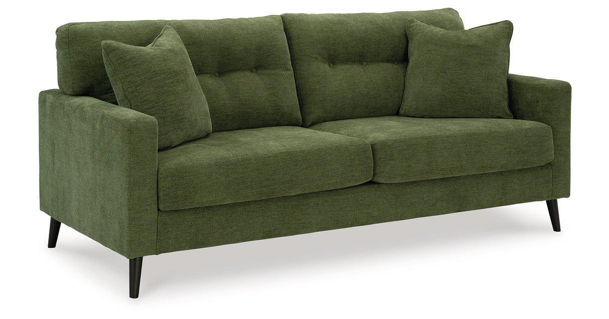 Bixler Olive Sofa and Chaise from Ashley Furniture - Luna Furniture
