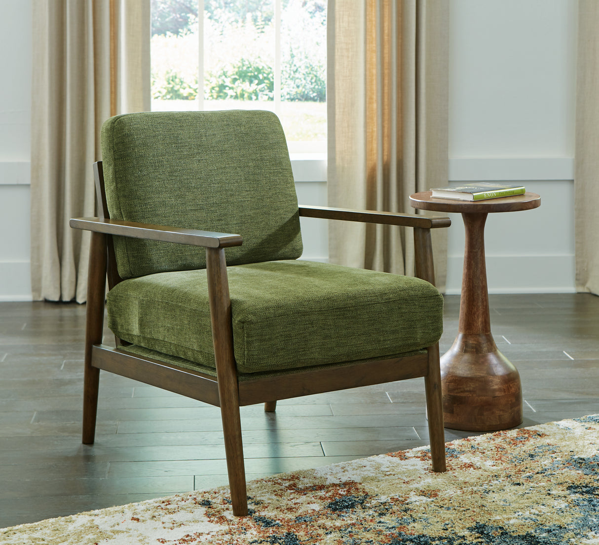 Bixler Olive Sofa, Loveseat and Chair from Ashley Furniture - Luna Furniture