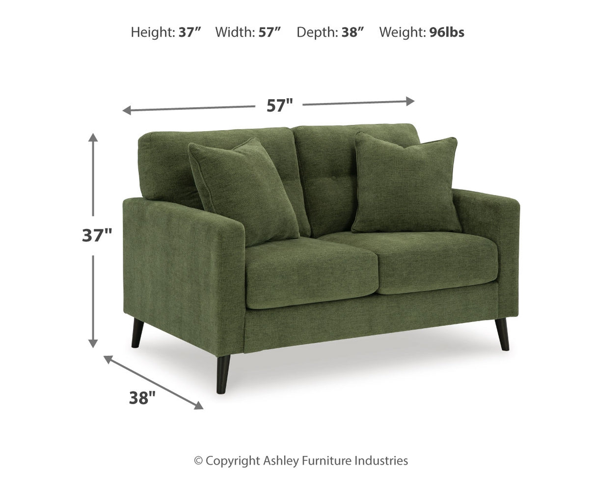Bixler Olive Sofa, Loveseat and Chair from Ashley Furniture - Luna Furniture