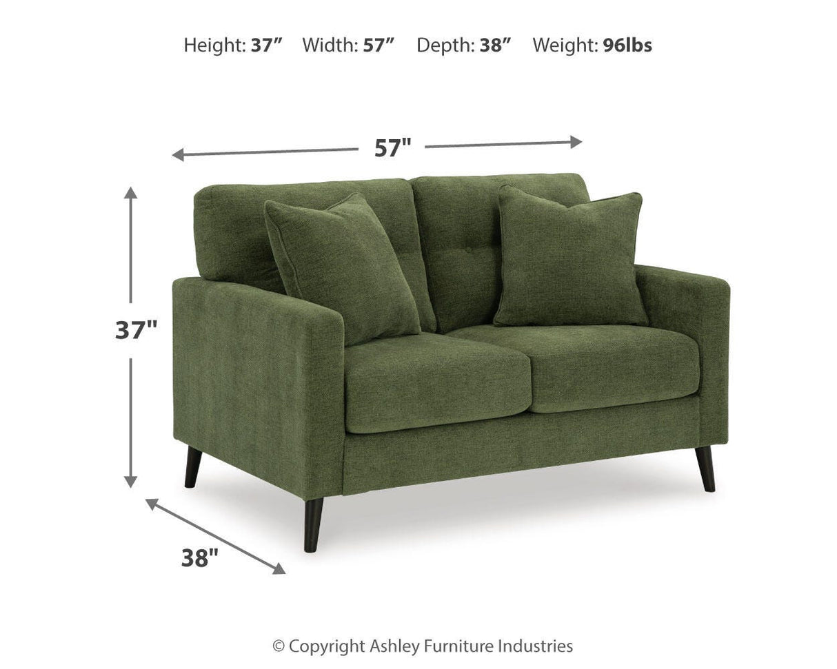 Bixler Olive Sofa, Loveseat and Chair from Ashley Furniture - Luna Furniture