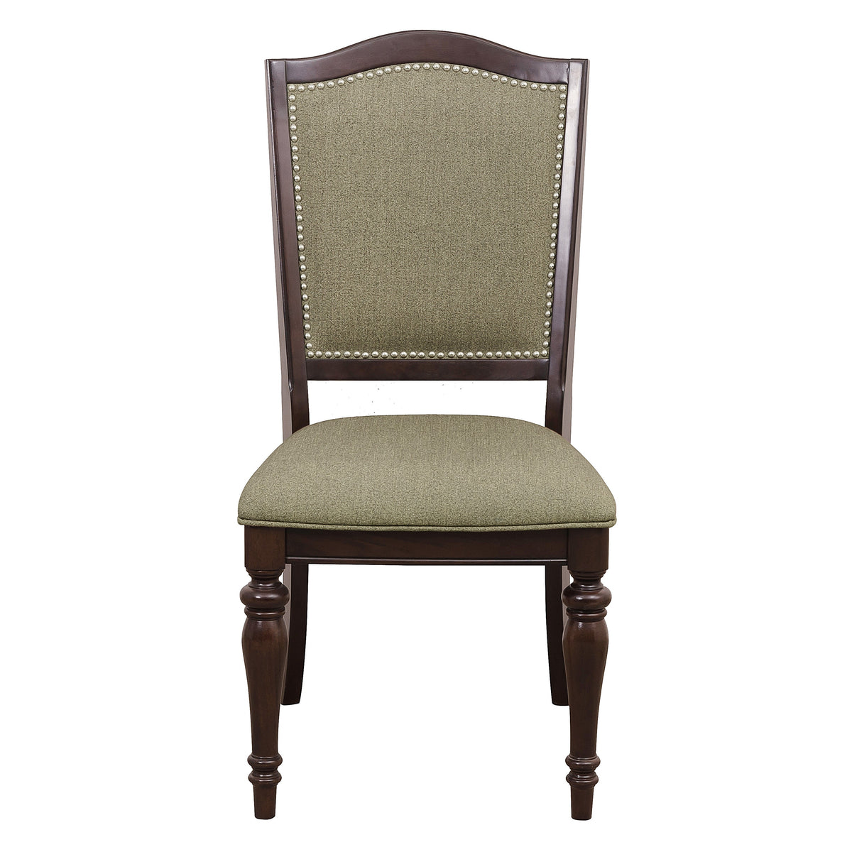 Marston Dark Cherry Natural Side Chair, Set of 2 from Homelegance - Luna Furniture