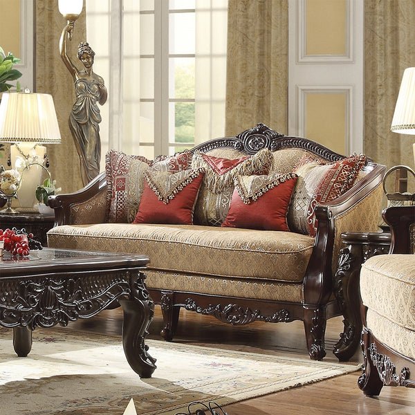 HD-2655 Extra Drk Walnut/Hazelnut Loveseat