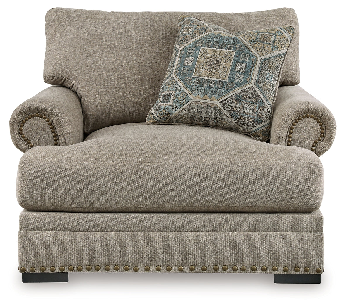 Galemore Sofa, Loveseat, Oversized Chair and Ottoman from Ashley - Luna Furniture
