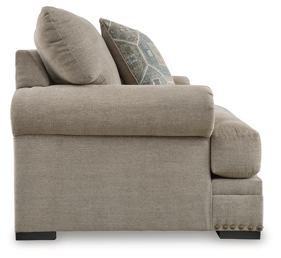 Galemore Oversized Chair and Ottoman from Ashley - Luna Furniture