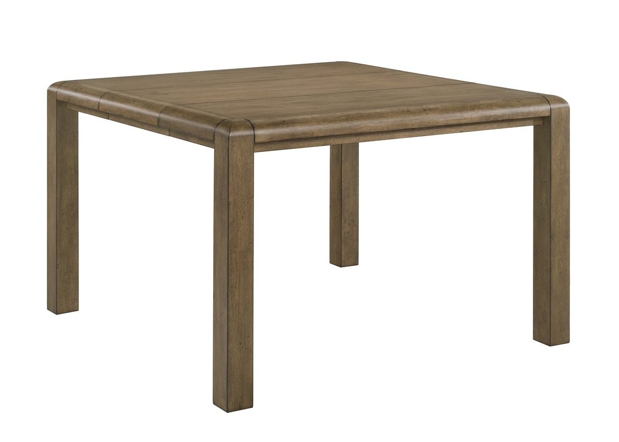 Cockrell Brown/Beige Counter Height Table with 18"Leaf from Crown Mark - Luna Furniture
