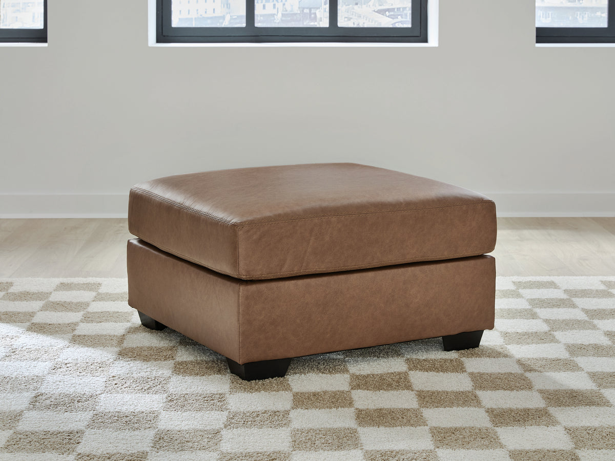 WillowBend Caramel Oversized Accent Ottoman from Ashley Furniture - Luna Furniture