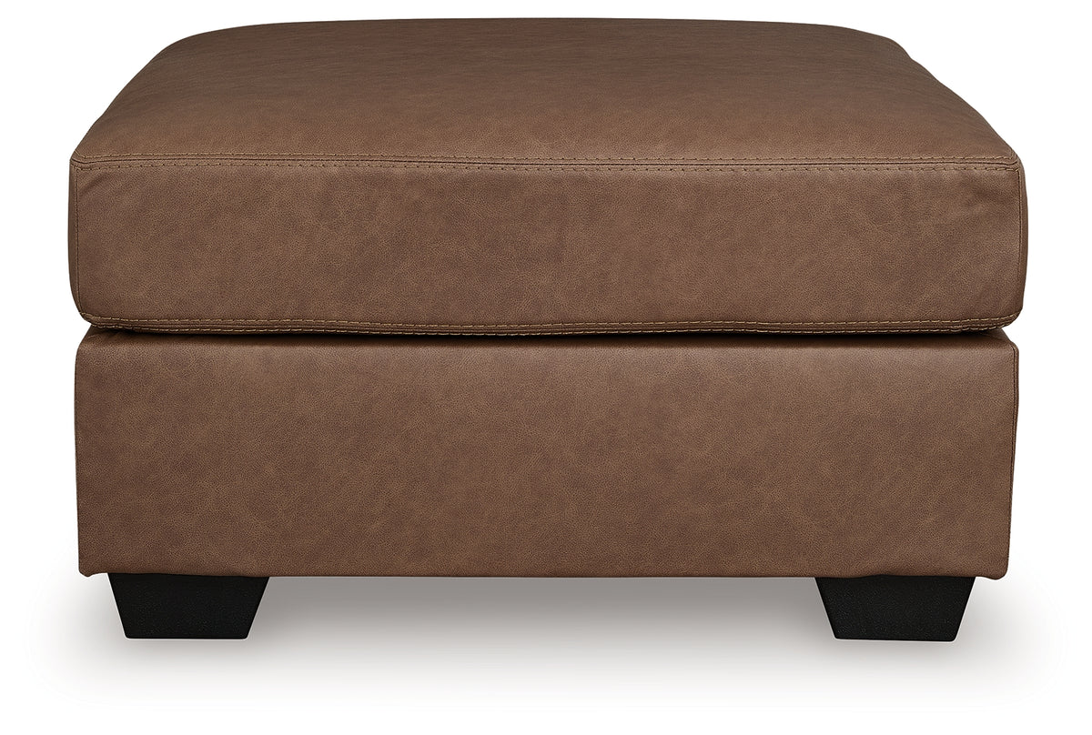 WillowBend Caramel Oversized Accent Ottoman from Ashley Furniture - Luna Furniture