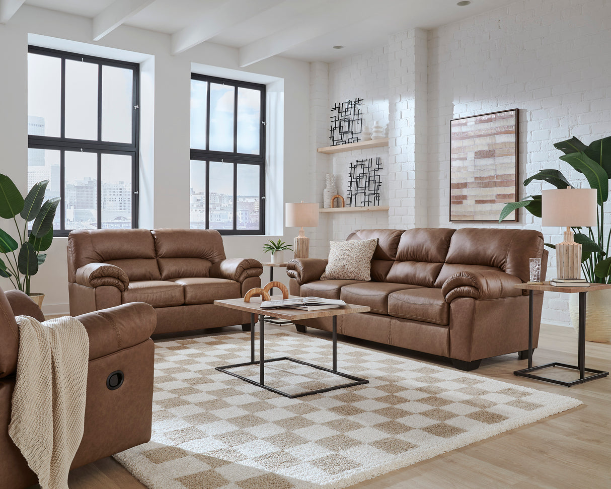 WillowBend Caramel Living Room Set from Ashley - Luna Furniture