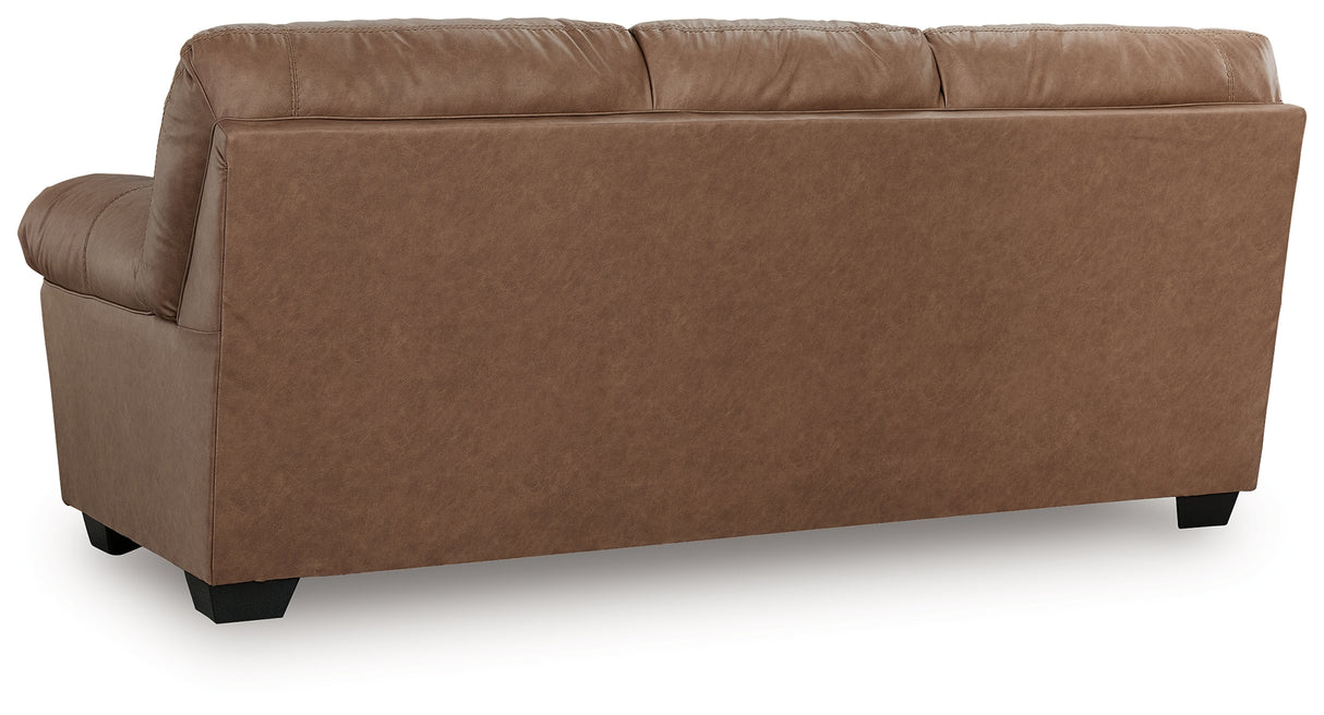 WillowBend Caramel Sofa and Loveseat from Ashley Furniture - Luna Furniture