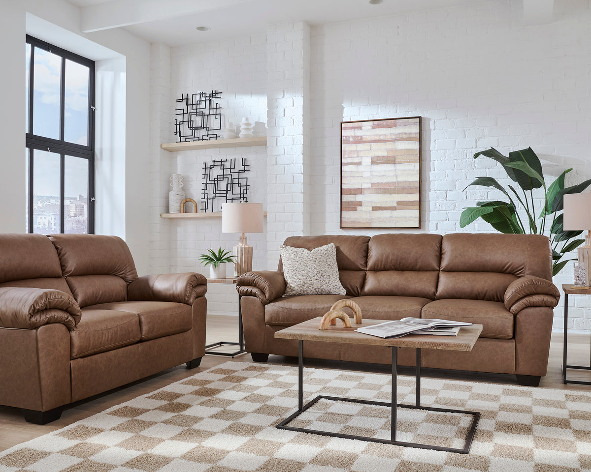 WillowBend Caramel Living Room Set from Ashley - Luna Furniture