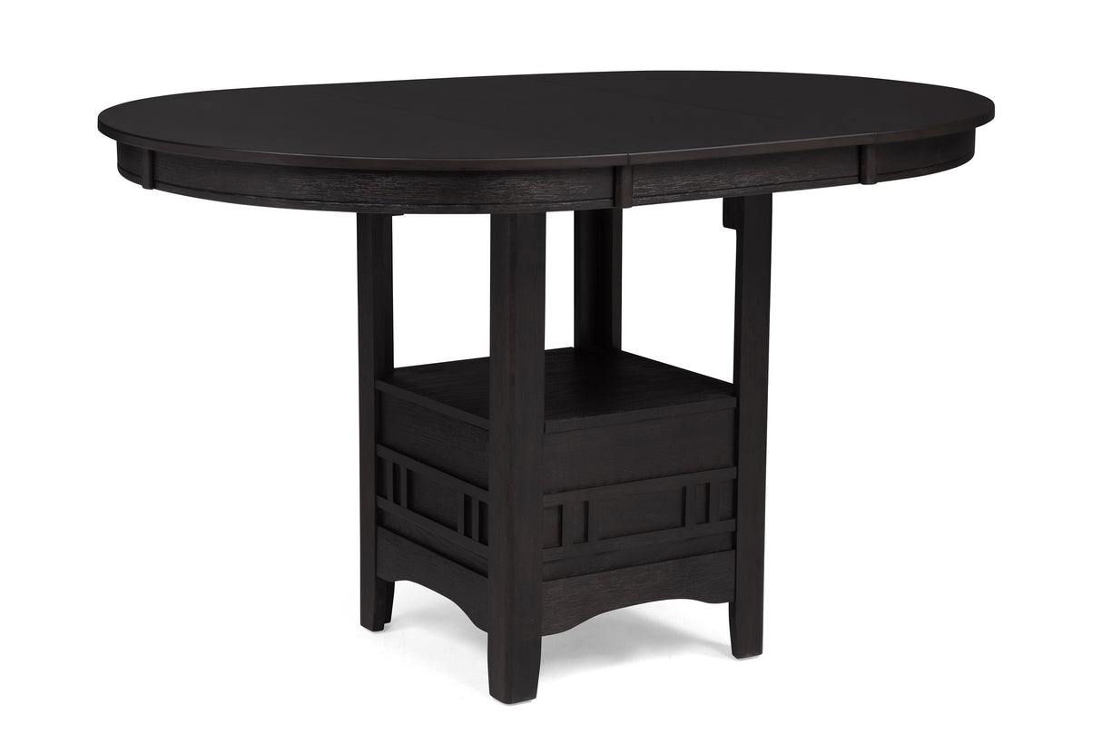 Hartwell Charcoal Counter Height Set from Crown Mark - Luna Furniture