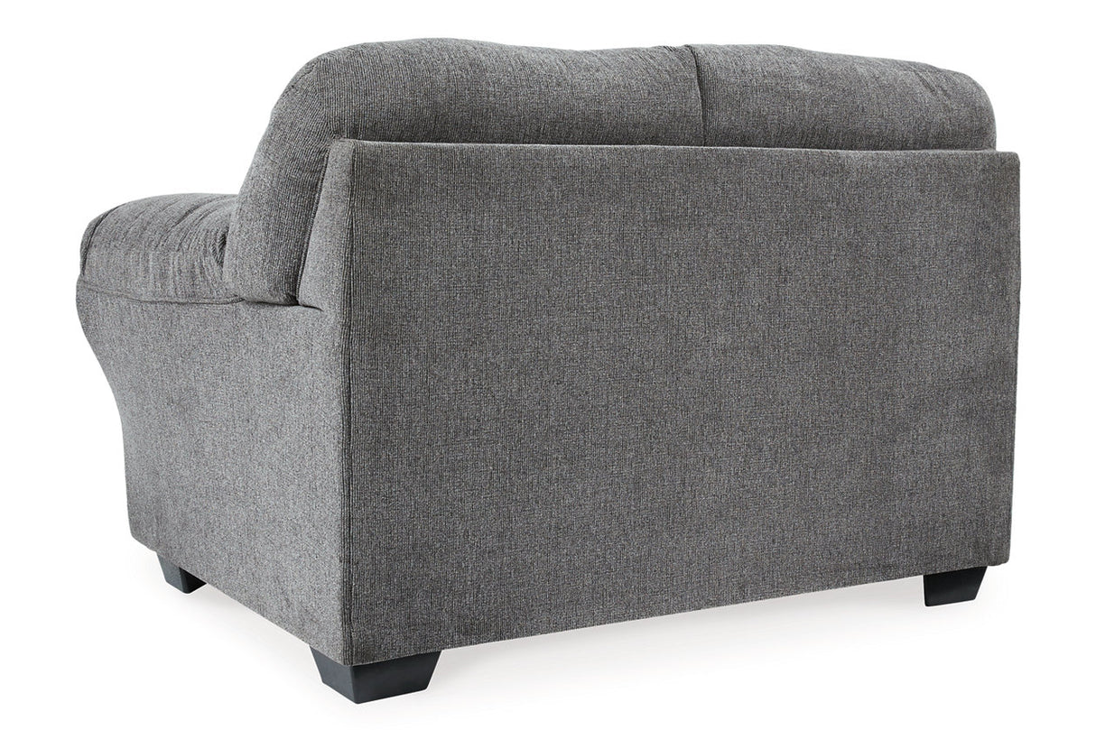 Allmaxx Pewter Sofa and Loveseat from Ashley Furniture - Luna Furniture