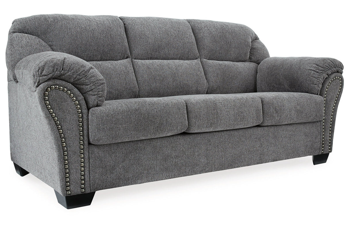 Allmaxx Pewter Sofa and Loveseat from Ashley Furniture - Luna Furniture