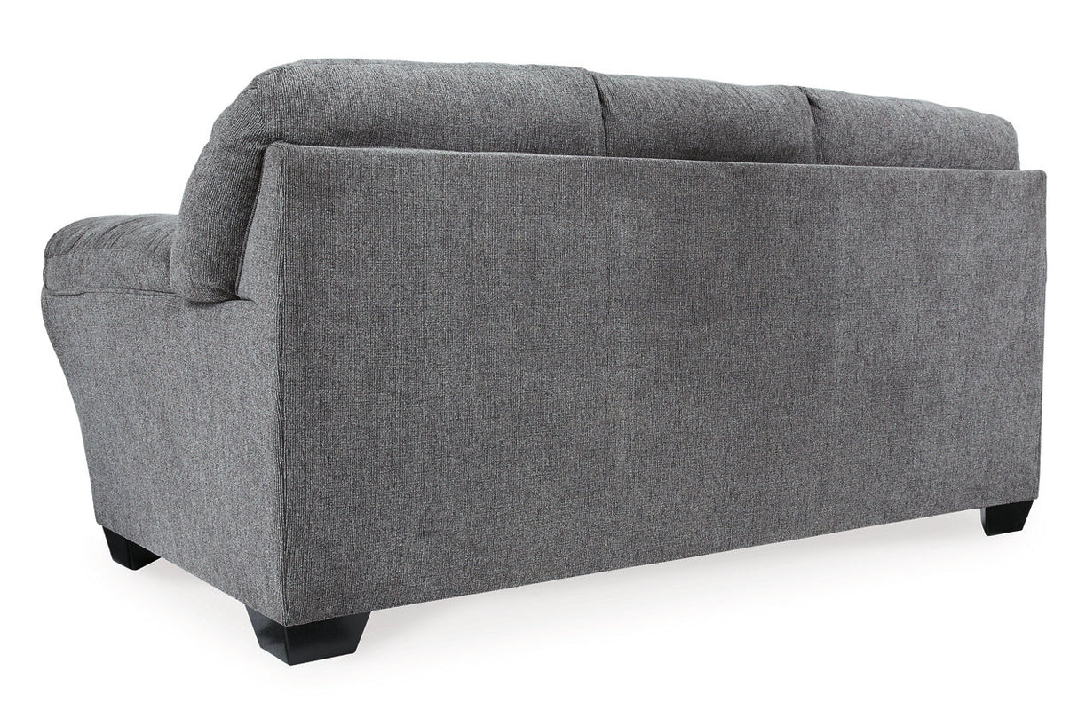 Allmaxx Pewter Sofa, Loveseat and Recliner from Ashley Furniture - Luna Furniture
