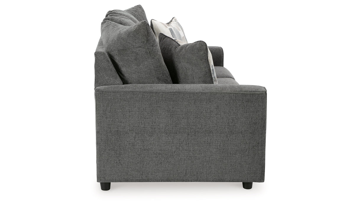 Stairatt Sofa, Loveseat, Chair and Ottoman in Gravel from Ashley Furniture - Luna Furniture