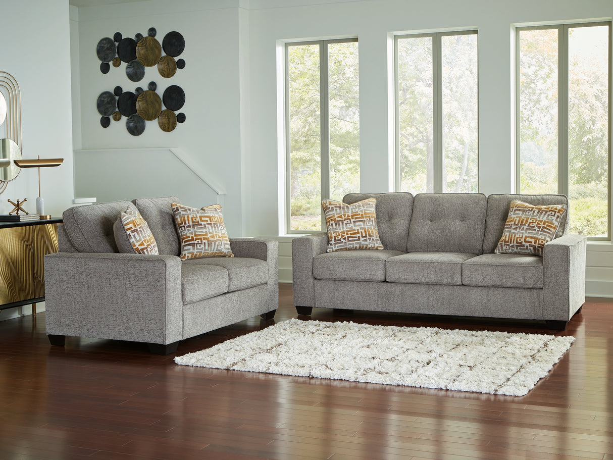 Larimer Iron Sofa and Loveseat from Ashley - Luna Furniture