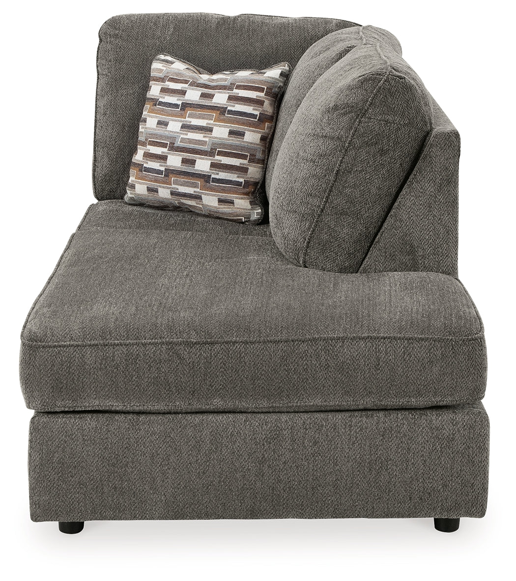 O'Phannon Putty 2-Piece Sectional with Ottoman from Ashley Furniture - Luna Furniture