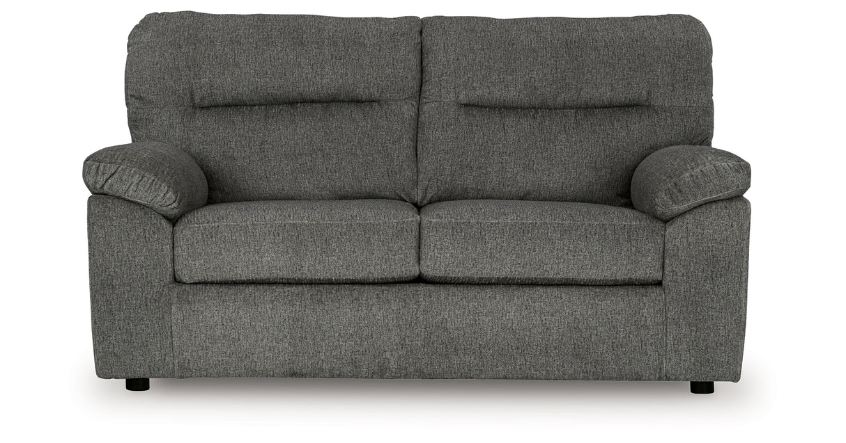 Bindura Mineral Loveseat from Ashley Furniture - Luna Furniture