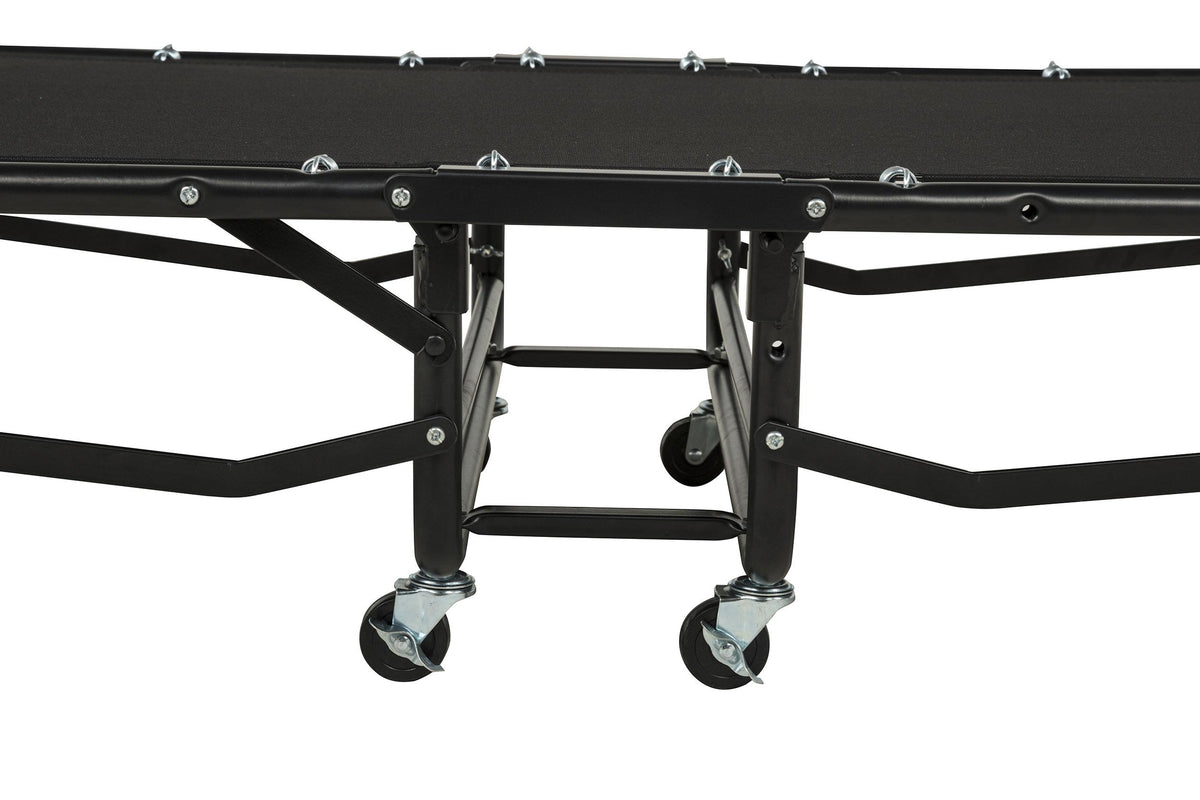 Massey Black Twin Folding Bed Frame with Memory Foam Mattress from Coaster - Luna Furniture