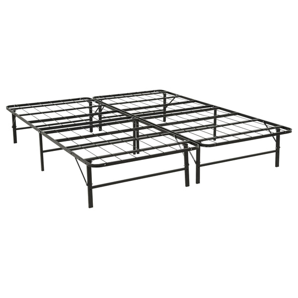 Kramer Black California King Folding Metal Bed Frame