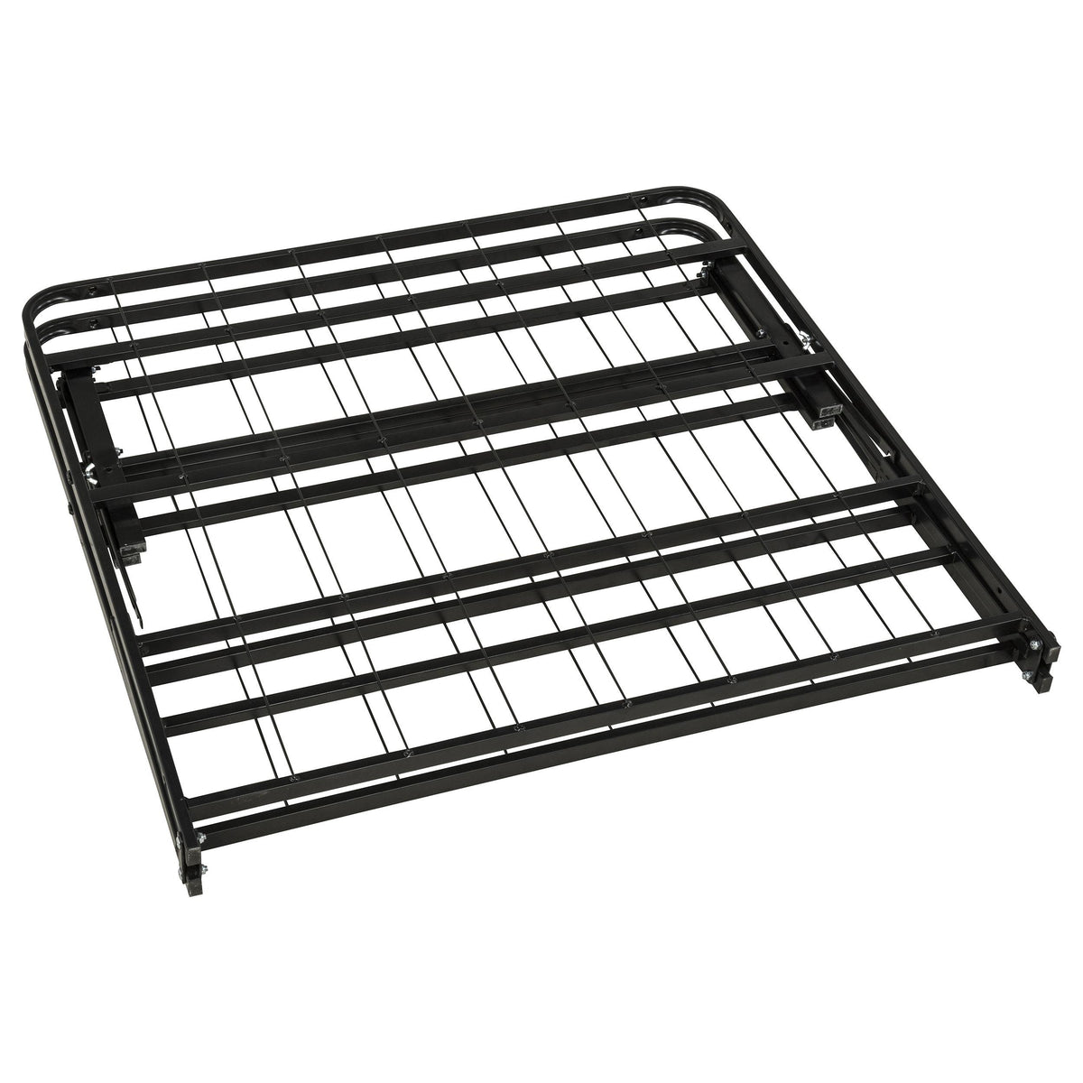 Kramer Black Twin Folding Metal Platform Bed Frame from Coaster - Luna Furniture