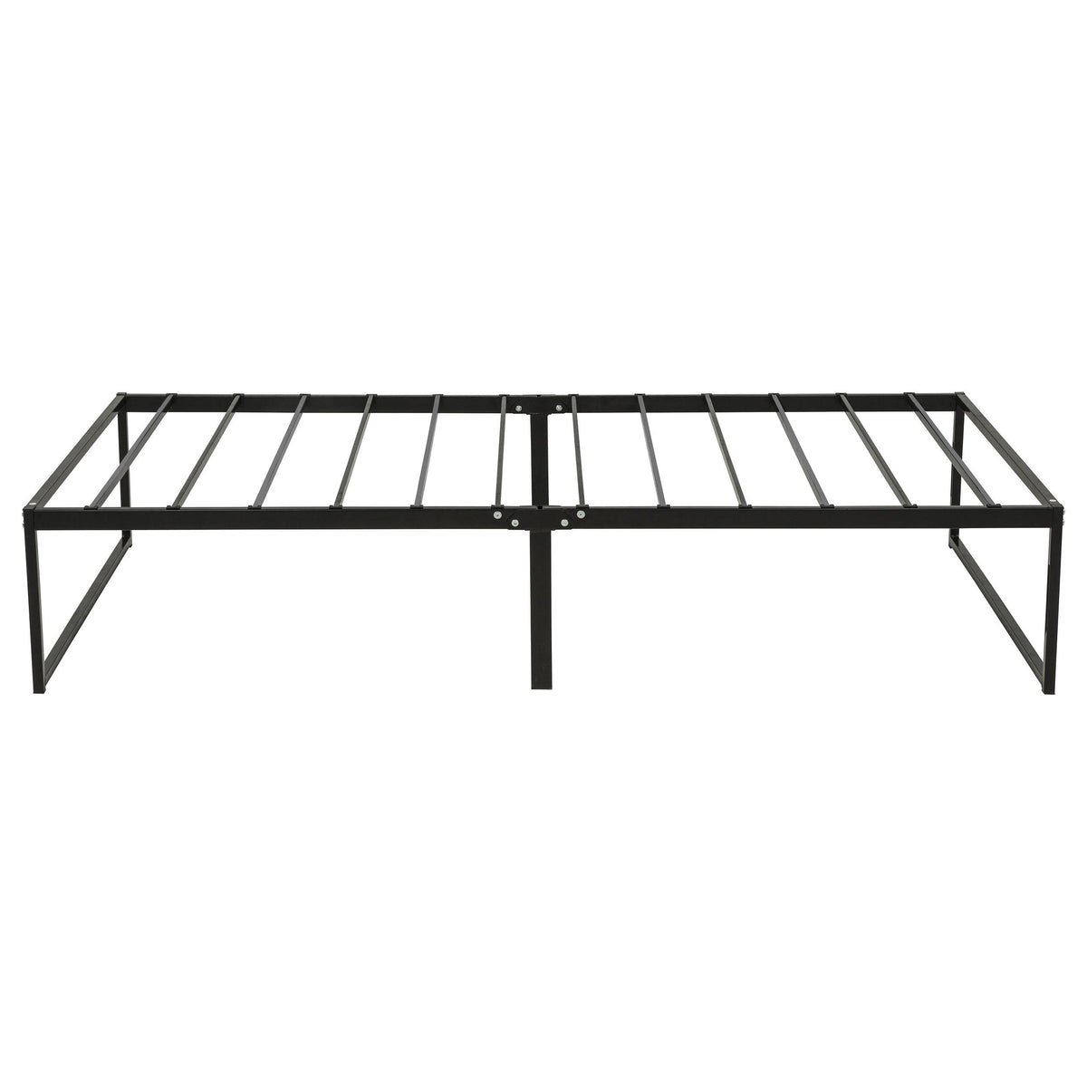 Gates Black Twin Heavy-Gauge Metal Platform Bed Frame from Coaster - Luna Furniture