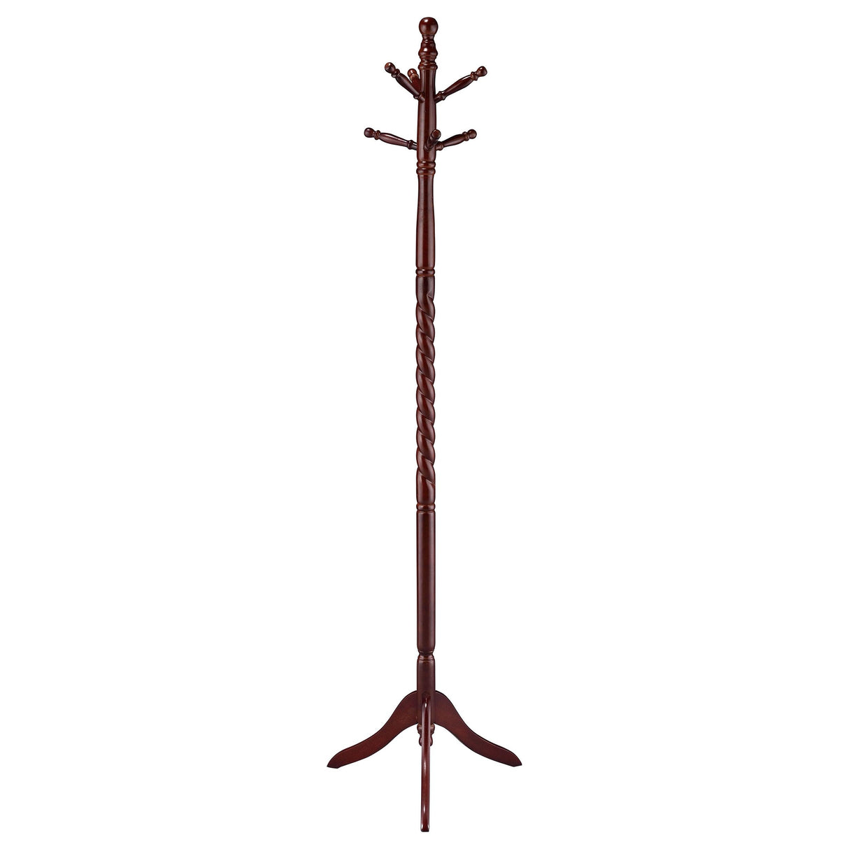 Riona Merlot 2-Tier Coat Rack from Coaster - Luna Furniture