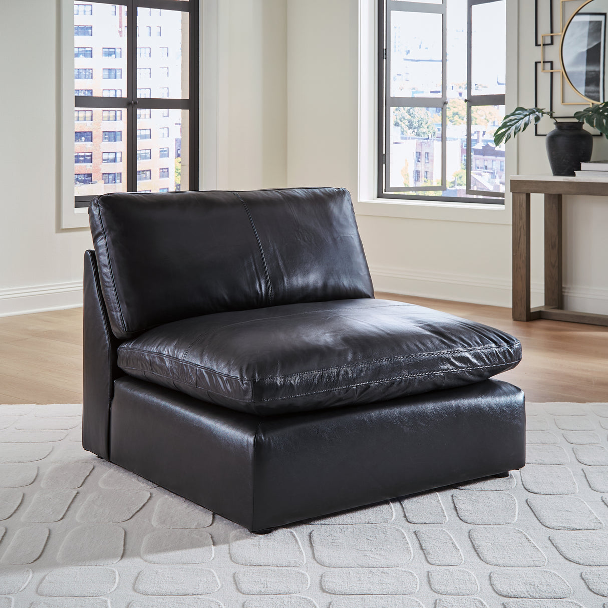 Emilia Sofa and Loveseat in Black from Ashley Furniture - Luna Furniture