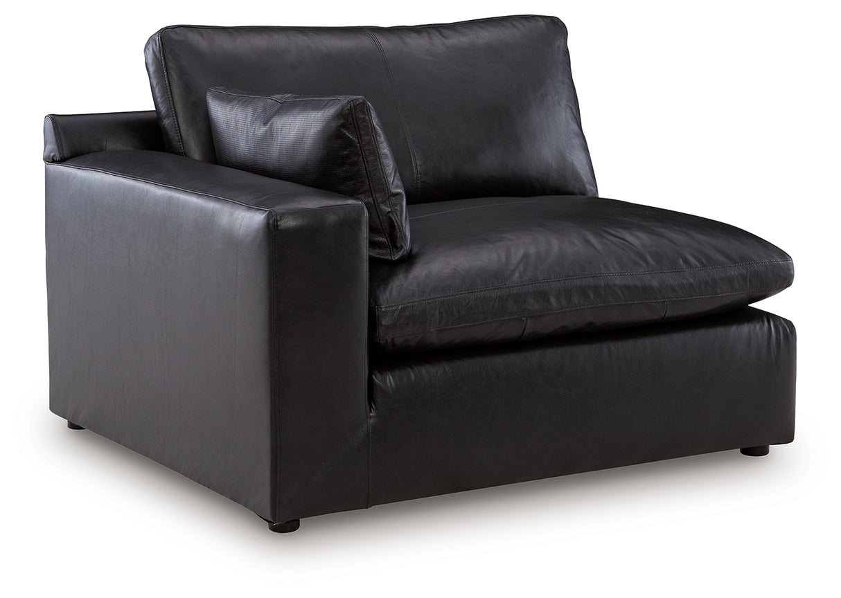 Emilia Sofa and Loveseat in Black from Ashley Furniture - Luna Furniture