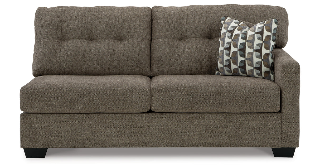 Mahoney Chocolate Right-Arm Facing Sofa from Ashley - Luna Furniture